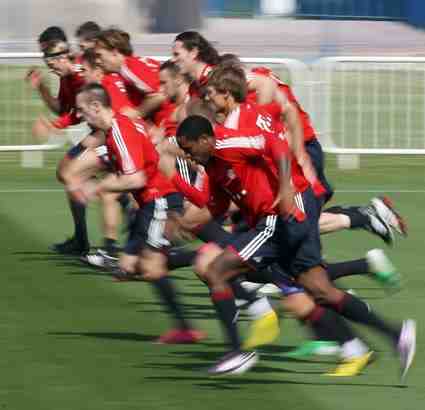 Ausdauertraining Fußball und Athletiktraining Fußball - Fussballtraining Übungen